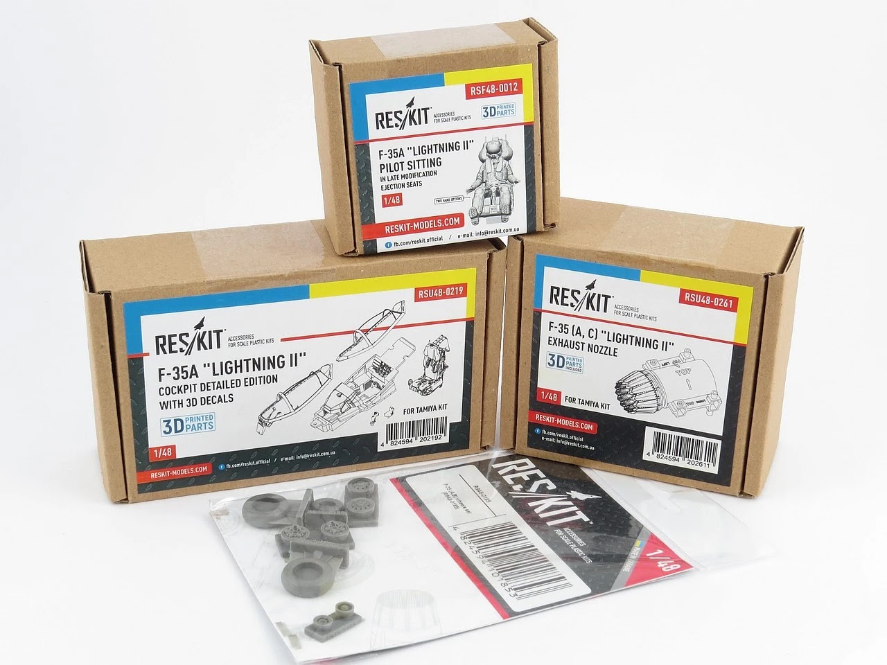 TMN: Review: ResKit 48th scale F-35 Lightning II improvement